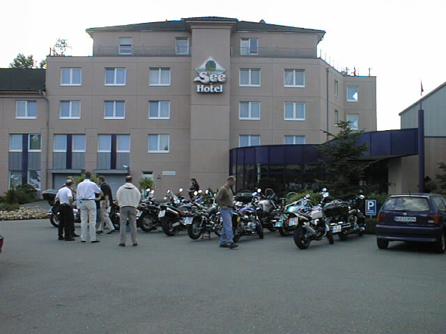 Ankunft im Seepark Hotel Geldern