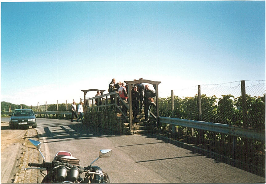 erste Rast mit Aussicht